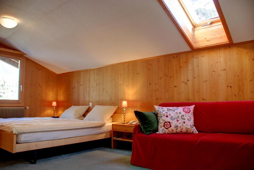 Hotel Garni Hostatt Engelberg Bagian luar foto