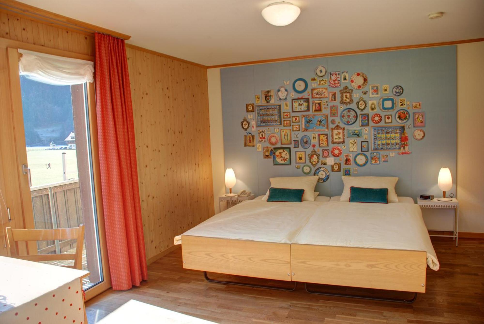 Hotel Garni Hostatt Engelberg Bagian luar foto